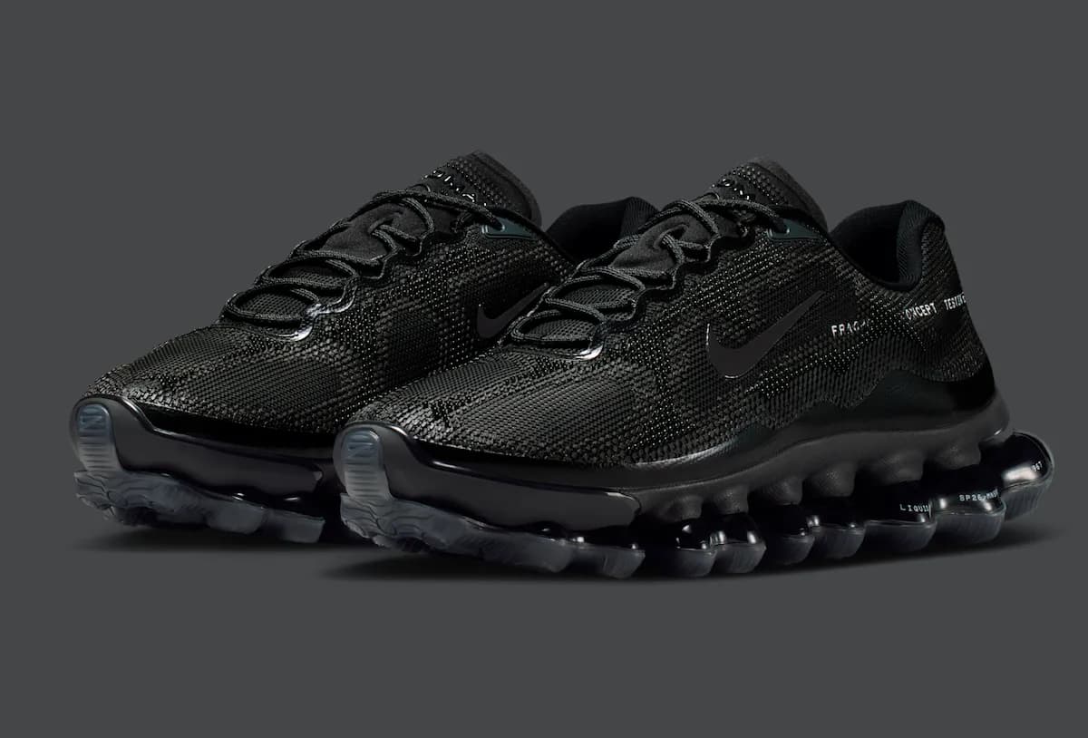 Fragment Design x Nike Air Liquid Max 'Black': Hiroshi Fujiwara's Boldest Statement Yet